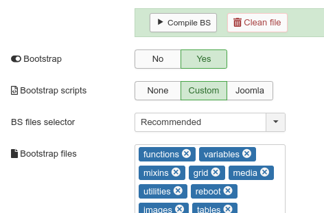 buf bootstrap